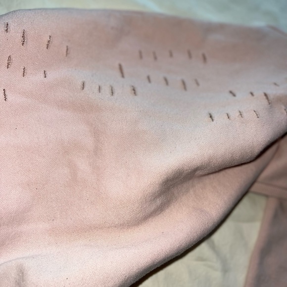 Jamison Cold Shoulder distressed hoodie - Picture 7 of 9